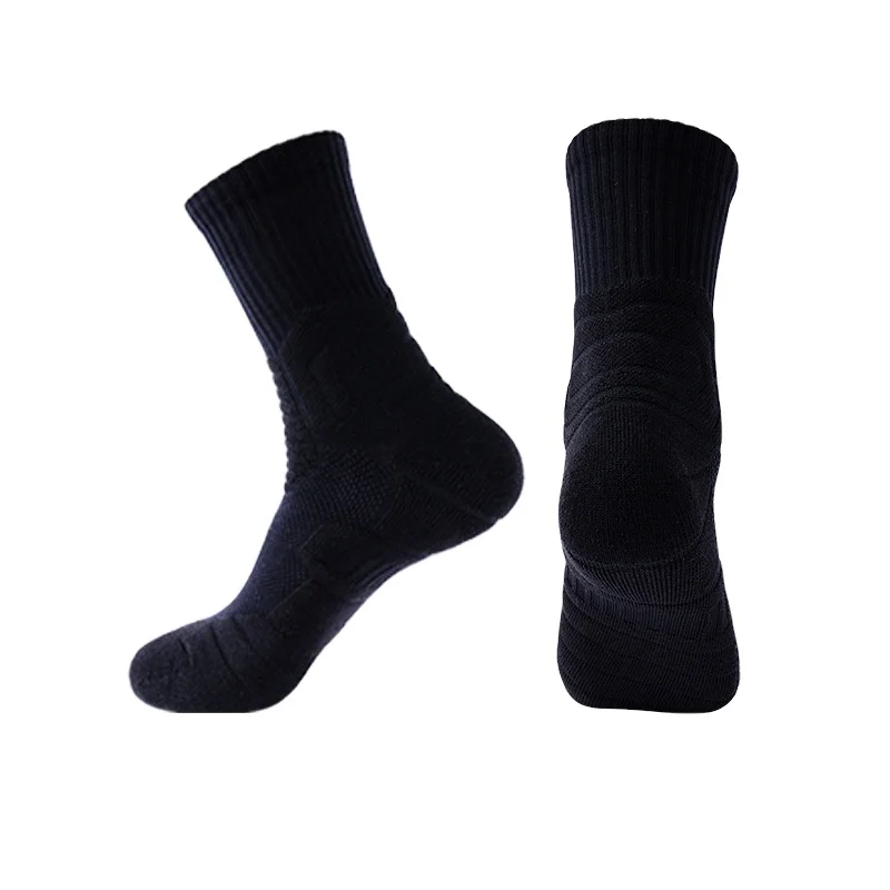 Sports Sock Super  Elite Running Cycling Athletic Crew Basketball Men Waterproof Socks Autumn