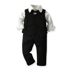 Mudkingdom Formal Clothes Hot Sale Popular Professional Factory Toddler Boy Suits For Weddings
