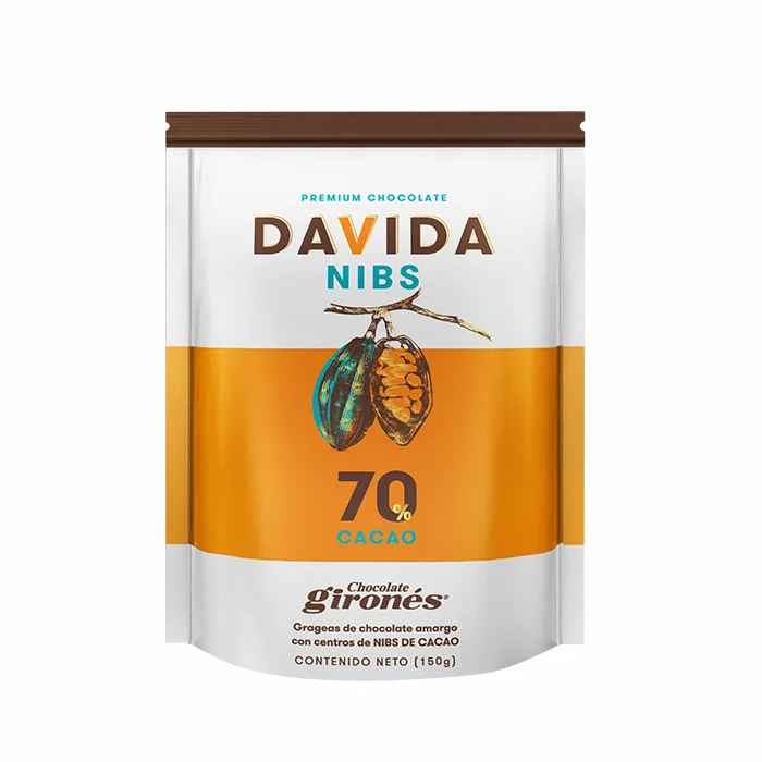 Оптовая продажа, нежно жареные какао-перья, покрытые темным шоколадом, 70% какао, 100% Премиум, колумбийское какао