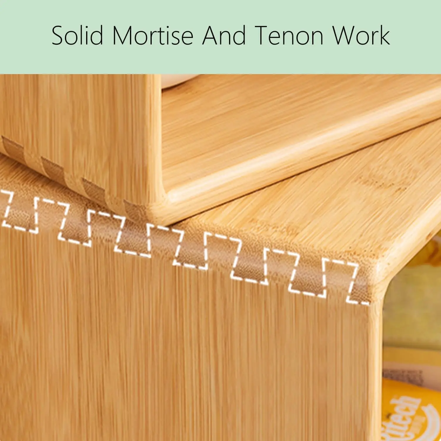 Free-Standing Bookshelf Large Capacity Creative Open Book Cabinet Rotating Bamboo Bookcase for Home Office