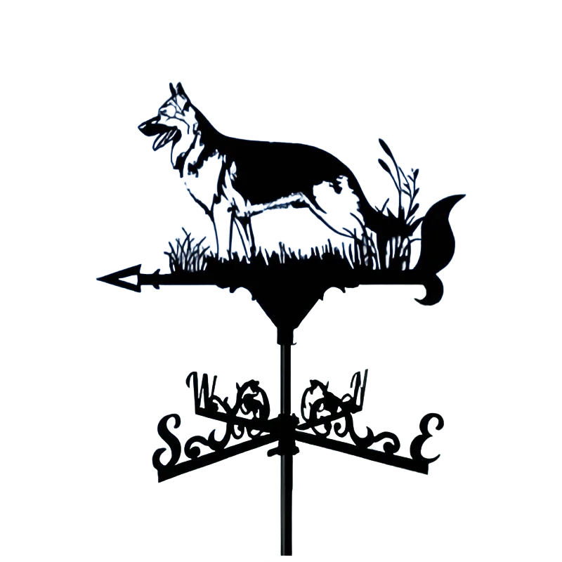 Elegant Metal Weathervane for Garden Roofs Ornaments to Enhance Outdoor Aesthetics