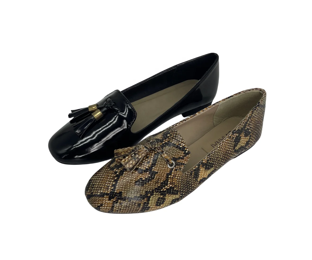 New style Custom Manufacturer Design Casual Genuine Leather Slip-On Ballerina Flat Driving Loafer Women Walking Custom Casual Lo