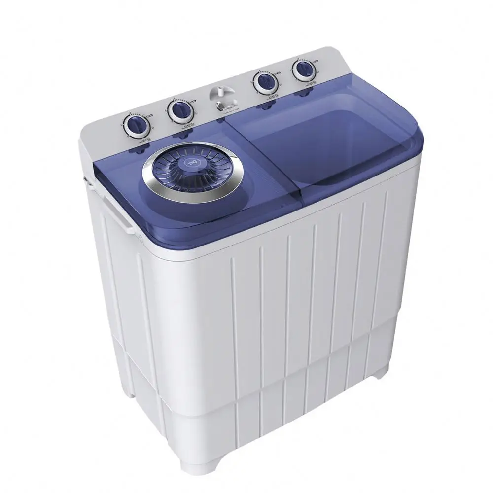 7KG Portable Laundry Washer Twin Tub Semi-Automatic Auto Matic Washing Machine