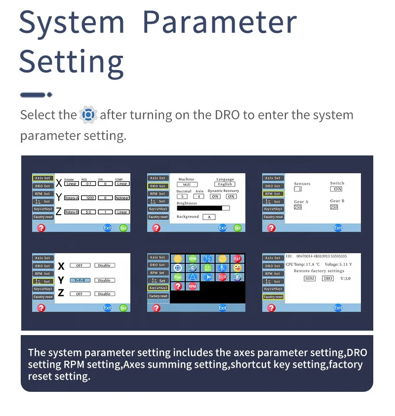 DITRON Sino DRO 2 Axis 3 Axis LCD Screen Metal Case Digital Readout Optical Linear Scale Magnetic Scale