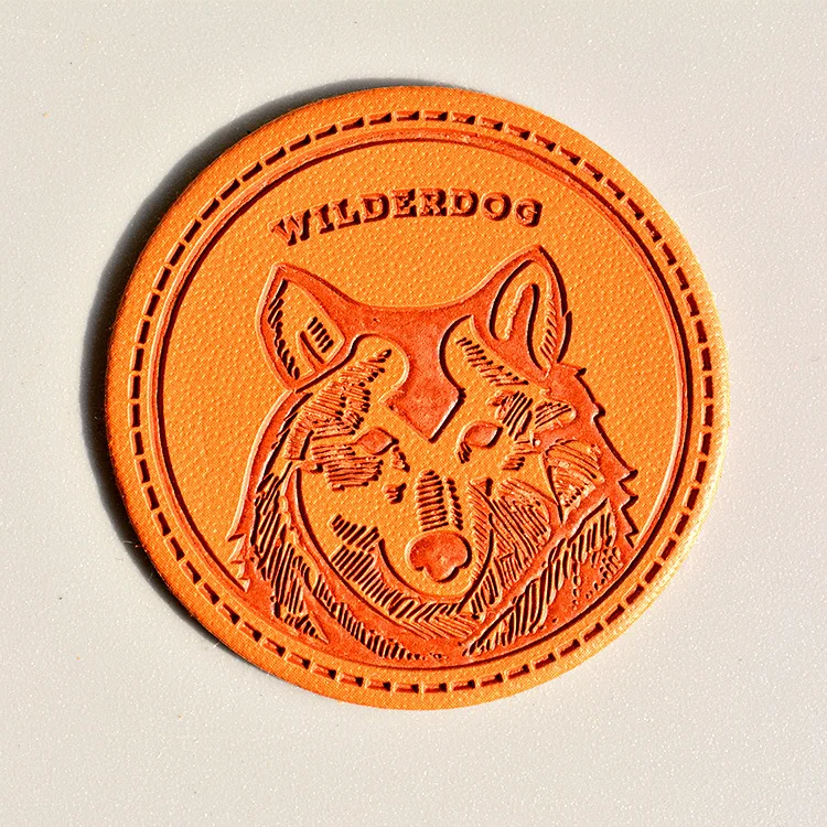 Custom Logo Laserable Hat Wholesale Designer Jean Heat Transfer Self Adhesive Iron On Custom Patch Pu Leather Patches