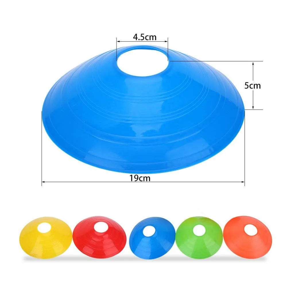 Custom Logo Wholesale Sports Football Training Cones Soccer Disc Cones agility cones