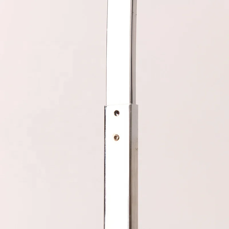 New best seller flexible polished aluminum color changing LED standing floor lamp