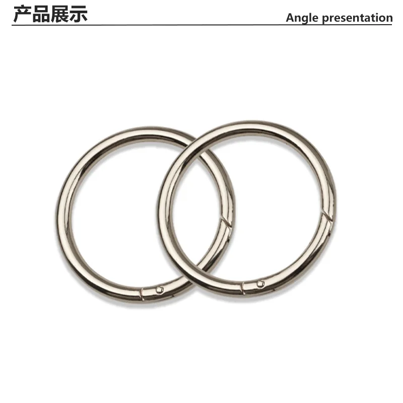 2 inch bag handbag hardwar spring ring 50mm open connecting buckle ring