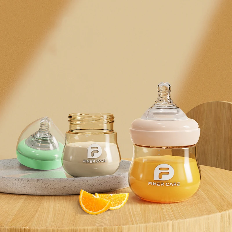 Custom BPA Free Newborn Baby Feeding Wholesale Eco-Friendly Baby Feeding Bottle Custom Logo Safe Infant Feeder Milk Bottle