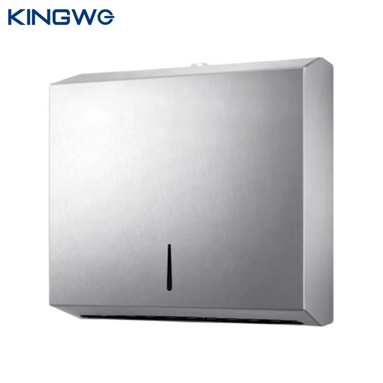 Commercial C Z Fold Stainless Steel 304 Paper Towel Dispenser Public Roll Tissue Dispenser