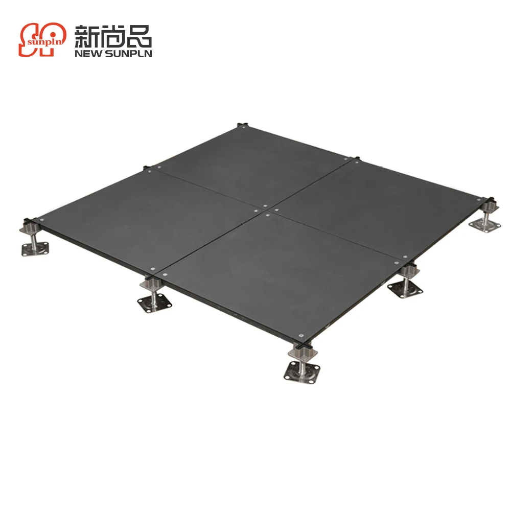 600mm*600mm modular data center digital media room raised floor access floor customized antistatic