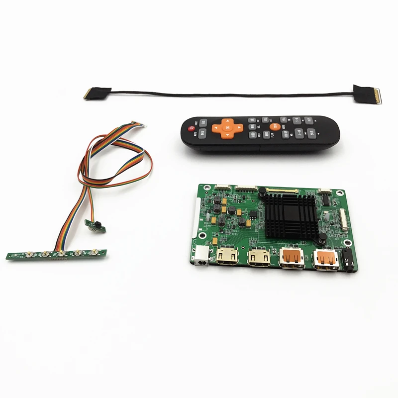 4K LCD controller board RTD 9514 support DP+Audio with Resolution 3840X2160 edp 40 pin 4K 10.1 inch LCD panel TV101QUM-N00