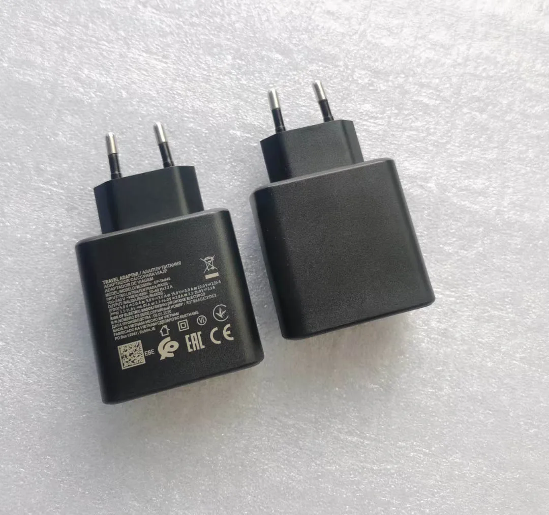 Горячая Распродажа PD 45 Вт Оригинальное сверхбыстрое зарядное устройство Тип c адаптер для samsung S21 S21 Ultra