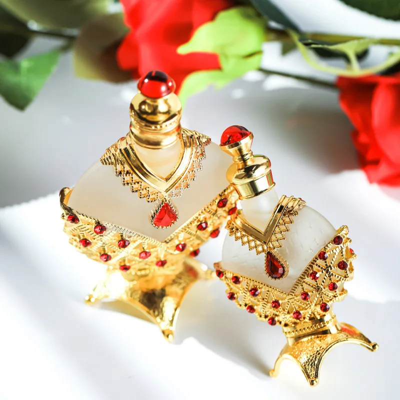 Wholesale10ml Gold Arabic Parfum Oil Dubai Perfumes Wholesale Lasting Attractive Perfume Ladies Arabic Perfume