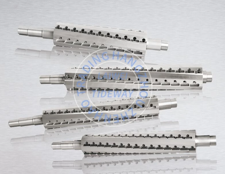 tideway CN2033 helical planing cutter head for double-side planer   tiling tools  rail guide cnc  cnc machine blade