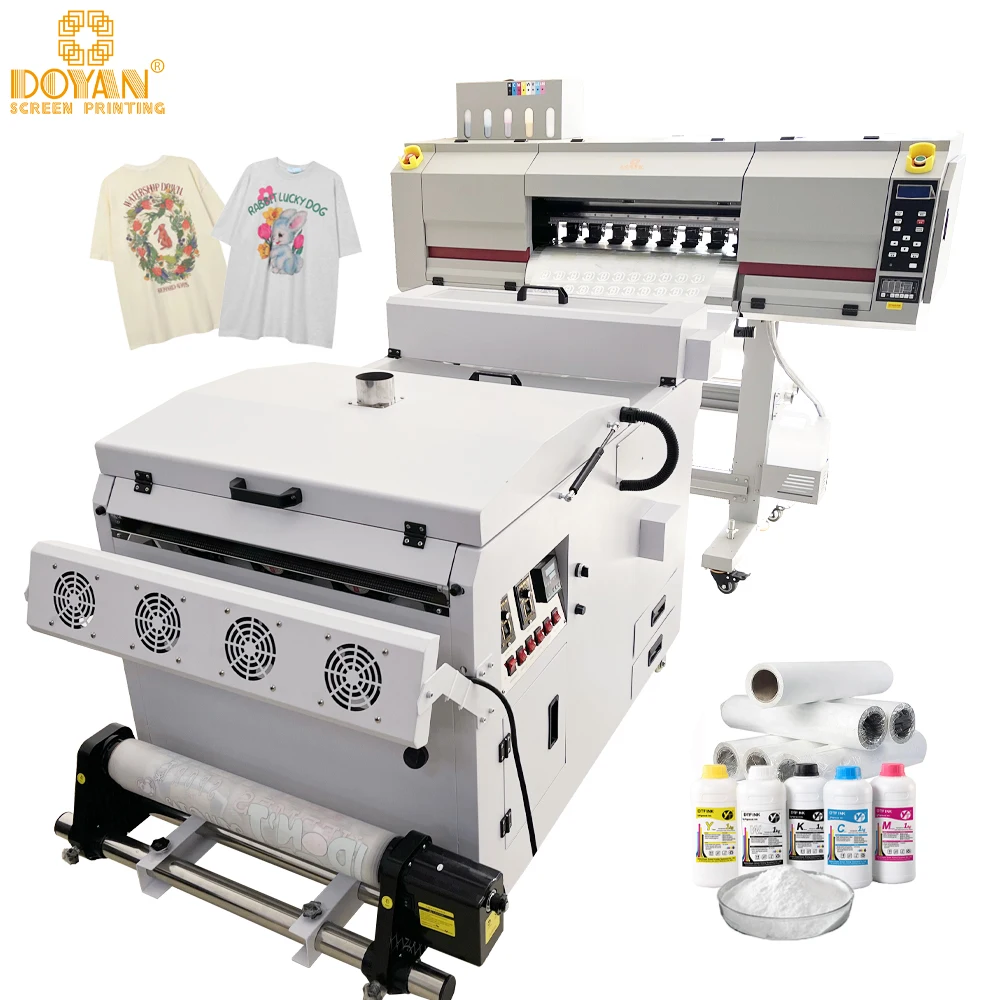 Dual i3200 60cm A3 DTF Printer 60 30 cm Direct Transfer Film Printer DTF transfers  for t shirt printing