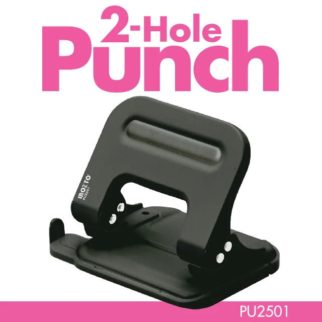 Office Supplies Porous hole punch Low Price Black Metal Hole Punch 2 Hole for Office Special Punch