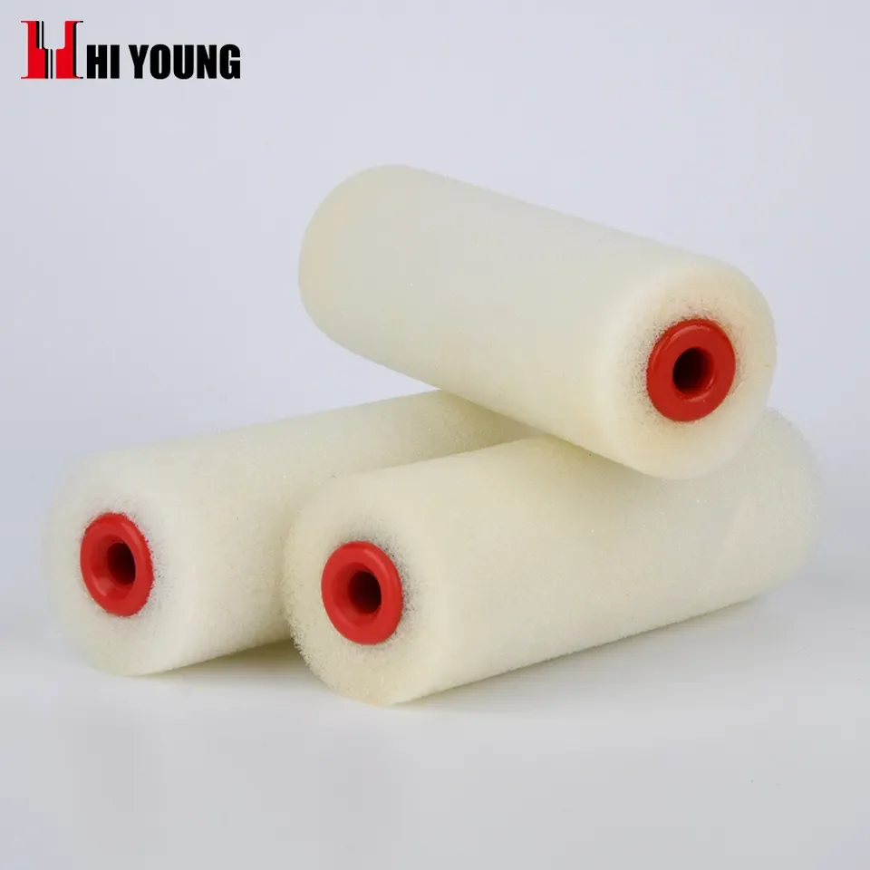 Home Wall Sponge Paint Rollers Cover Nap Foam Painting Roller Refills