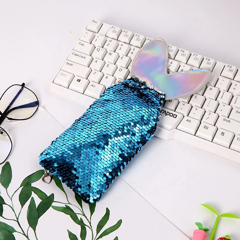 Пенал с блестками Русалочки