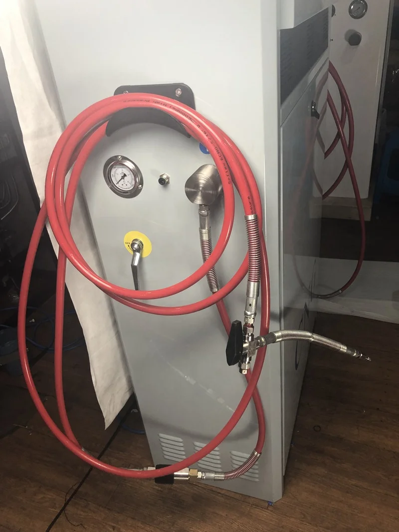 Compressed natural gas dispenser WD-CNG112 Fueling times limit function