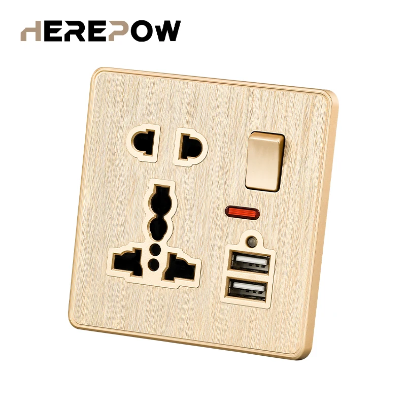 Настенные + переключатели и универсальные розетки USB для дома европейская модульная розетка электрическая крышка аксессуары электрической пластины штепсельная