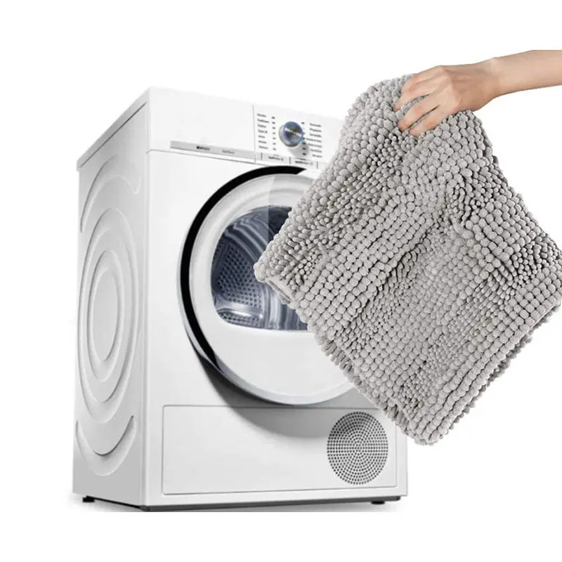 Hot Sale Anti-slip Noodle Microfiber Chenille Door Mat