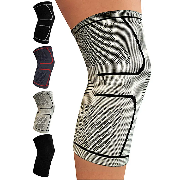 Great sports Knee leg Support Fitness  weightlifting elbow Compression Sleeve Knee Brace  knee massager medical pads 7mm