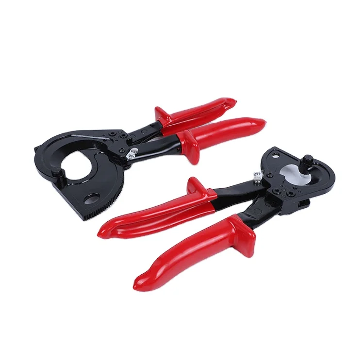 Latest Design ratchet cable shears insulated copper aluminum bolt cable cutter
