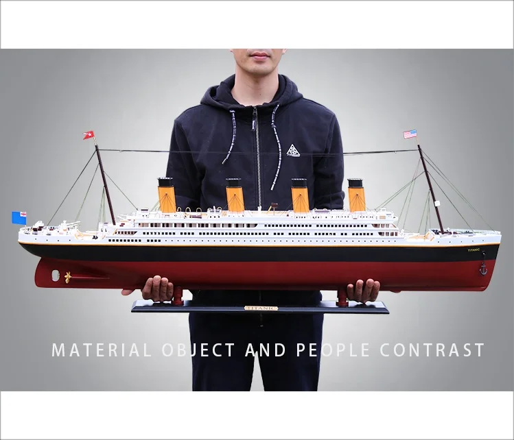 Большой RMS Титаник деревянный круизный лайнер модель коллекционный музей Морской Декор подарок на день отца для мужчин украшение для фильма Джек Роза