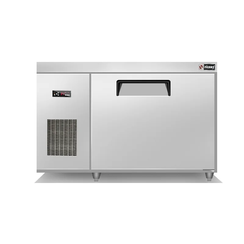 0.9m Commercial Horizontal Workbench Freezer Freezer Compact and Large Capacity