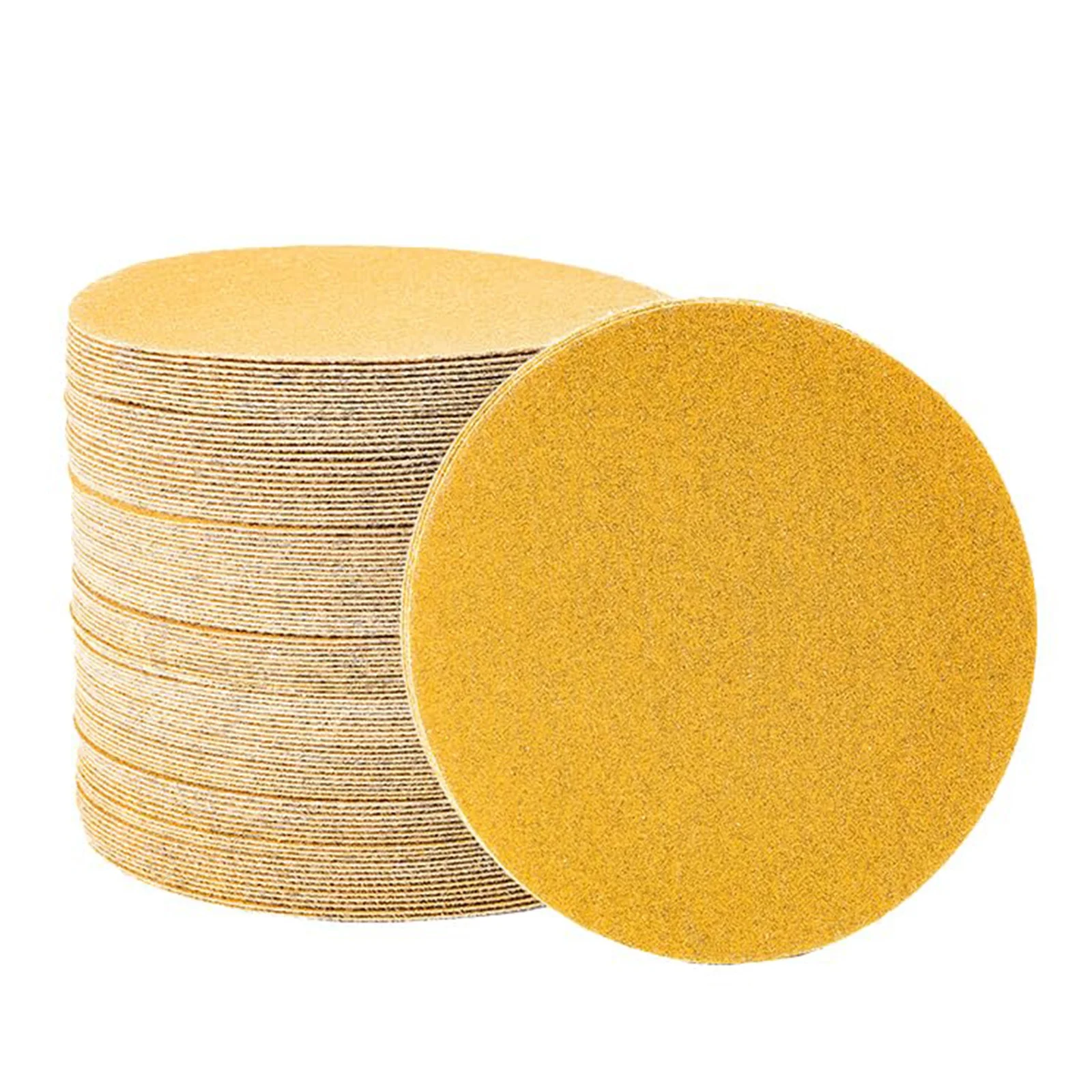 6 Inch NO Holes Dry Wet Sandpaper Roll Sheets Waterproof Water Orbital Abrasive Sand Paper Sanding Discs For Car Wood Polish