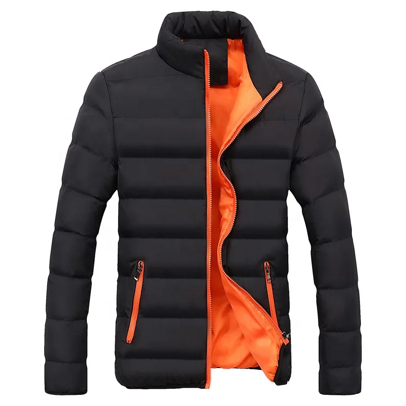 
wholesale customized 100%polyester fiber waterproof windproof men winter quilted jackets 