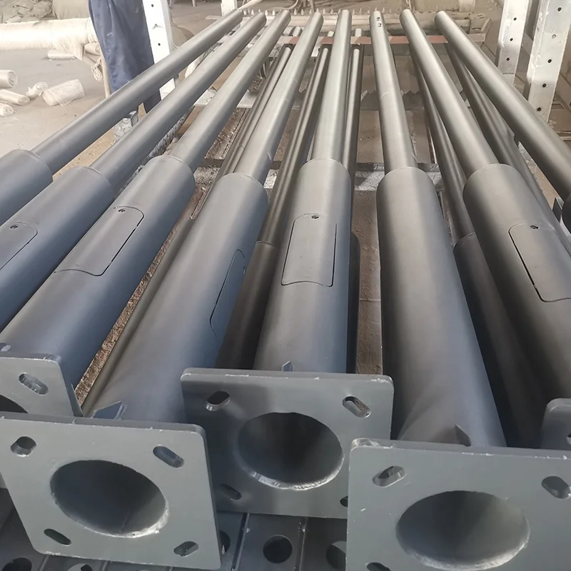 Factory Wholesale 3M Lighting Poles Hot Dip Galvanized Powder Coating Treatment Lamp Pole