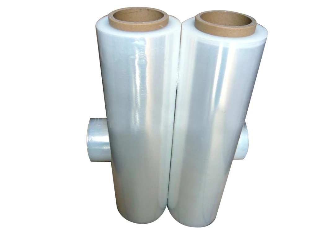 23 Micron Pallet Jumbo Roll High Extension And Strength LLD PE LLDPE Stretch Film Specialized Mode