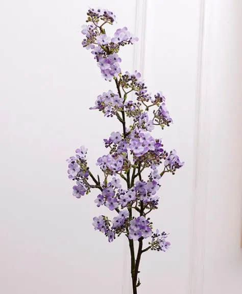 Factory cheap real touch artificial wholesale flowers cherry blossom branch decorative silk flowers branch for home decor