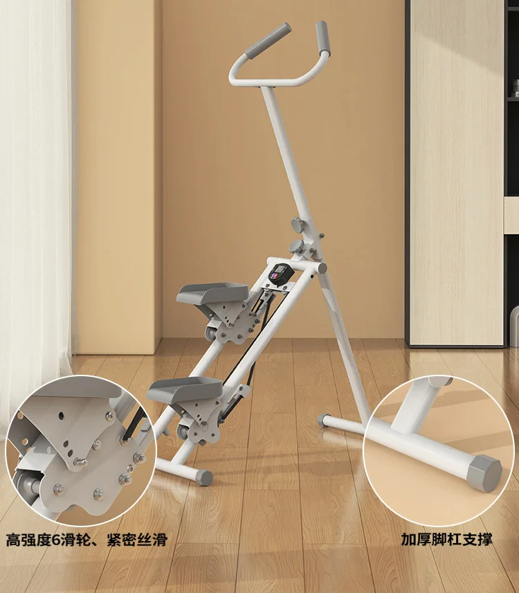 Multi-function Stair Climber Machine Home Fitness In-situ Stepper Indoor Stair Climbing Machine Exercise Mountaineering Machine