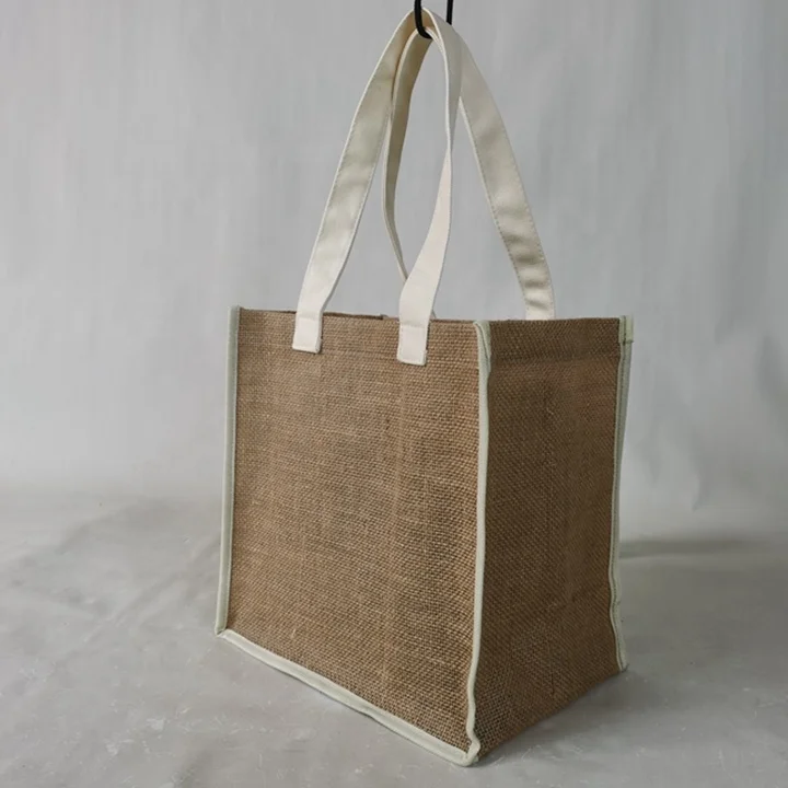 Eco Friendly Factory Customized 4 6 Bottle Jute Wine Bags For Wine Bottles Custom Logo Sublimation 6 Bottle Wine Bag Burlap Gift