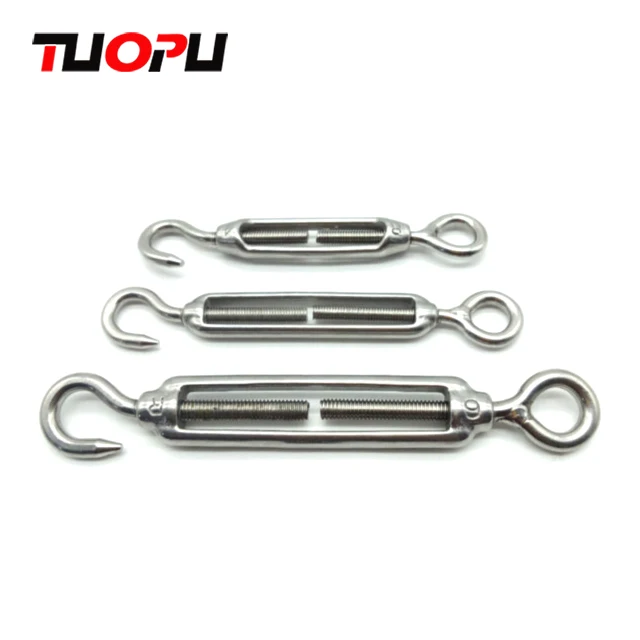 Construction turnbuckle,standard hook eye turnbuckle ,eye-eye drop forged turnbuckle
