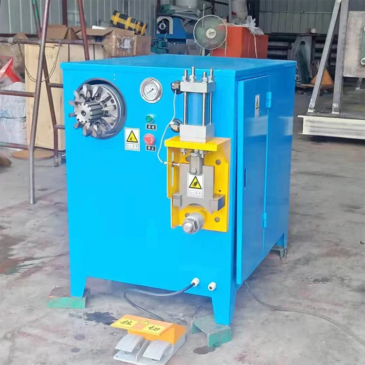 Electric Motor Stator Recycler Copper Winding Cutting Pulling Machine
