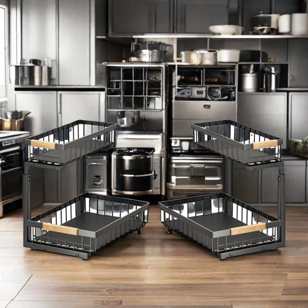 New Design Storage Holders & Racks Kitchen Organizer Cabinet Organizers for Bathroom