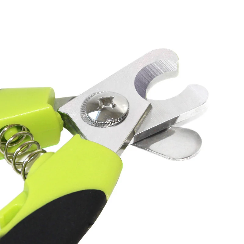 Professional Pet Nail Clippers and Claw Trimmer with Safety For Animals Paws Grooming Dog Cat Clippers