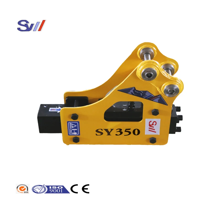 Yantai factory customized hydraulic crushing hammer SB10 SB20 SB30 SB40 mini hydraulic crushing hammer