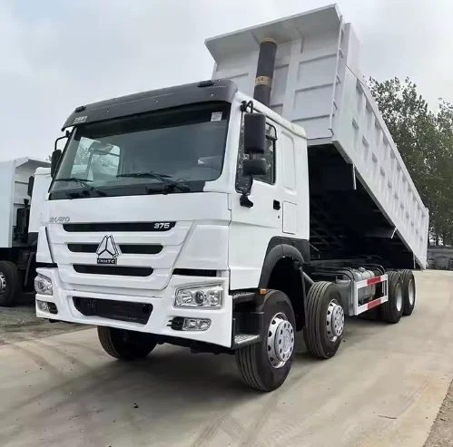 SINOTRUK HOWO китайский самосвал 8x4 Подержанный для продажи