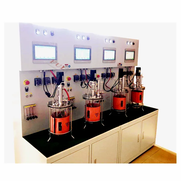 
Jacketed heating reactor Laboratory glass chemical bioreactor /Suspended Bioreactor 10L 