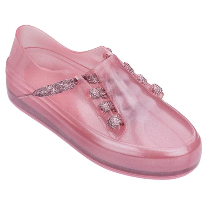 Women Classic Jelly Sneakers Casual Sports Flat Shoes Melissa Ulitsa Court Sneakers High Quality Brand walking Sneaker