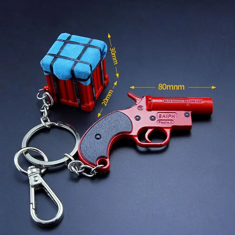 metal Fashion Golden Grade Helmet Backpack Frying Pan Charm Pendant Souvenir Eat Chicken Keychain