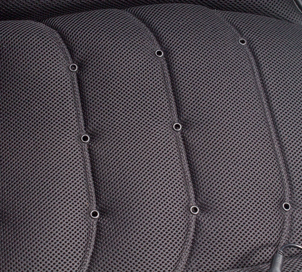 Best price 3d mesh foam auto type cooling seat cushion 1.8A-2.5A comfort cooling car seat cushion