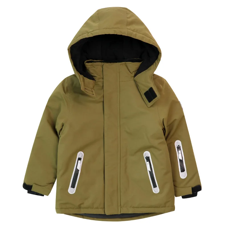 wholesale oem odm cheap warm soild kids winter jacket for boy