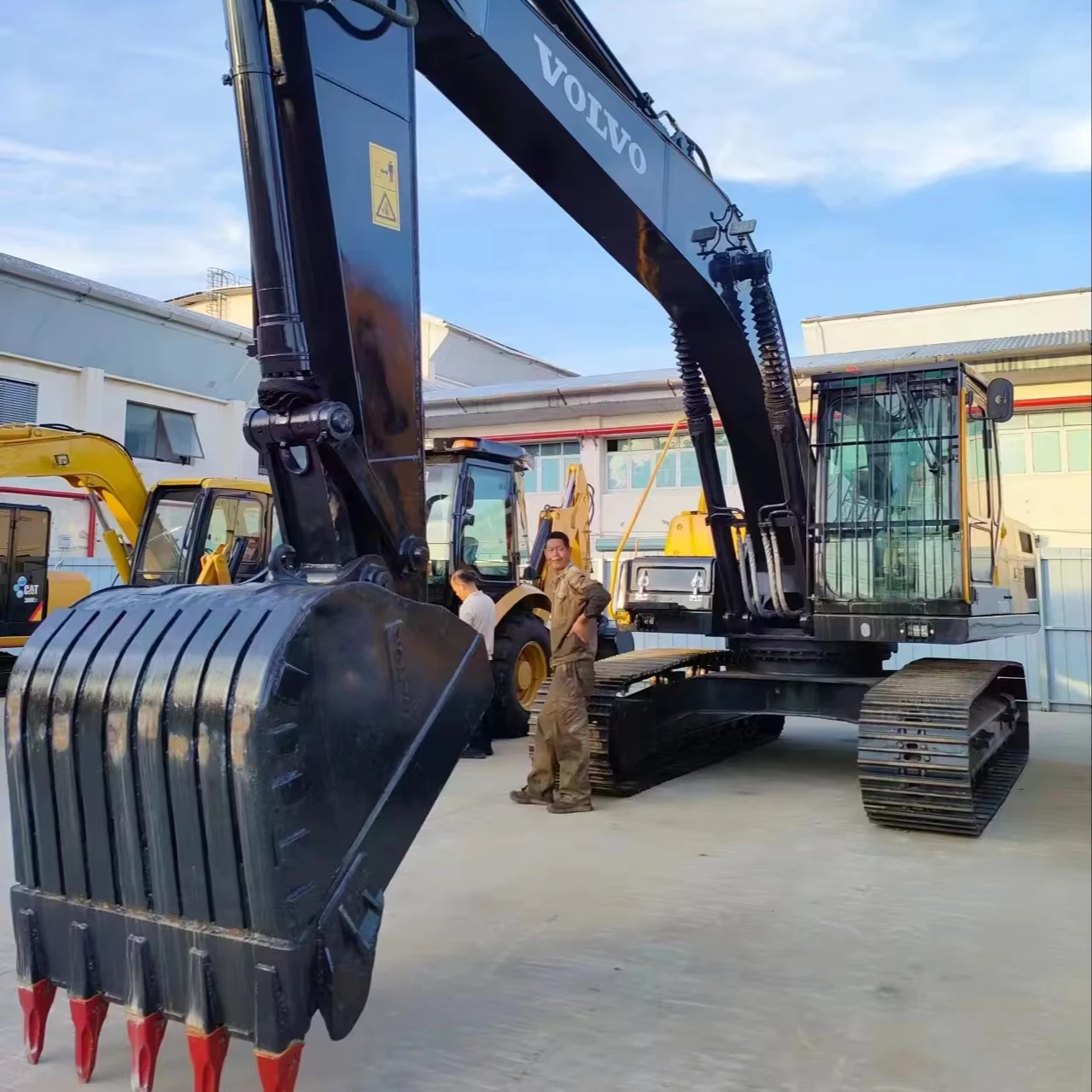 retro cat volvo 210 ec210b ec210 210d crawler excavators volvo 210 used ecu belt parts pant