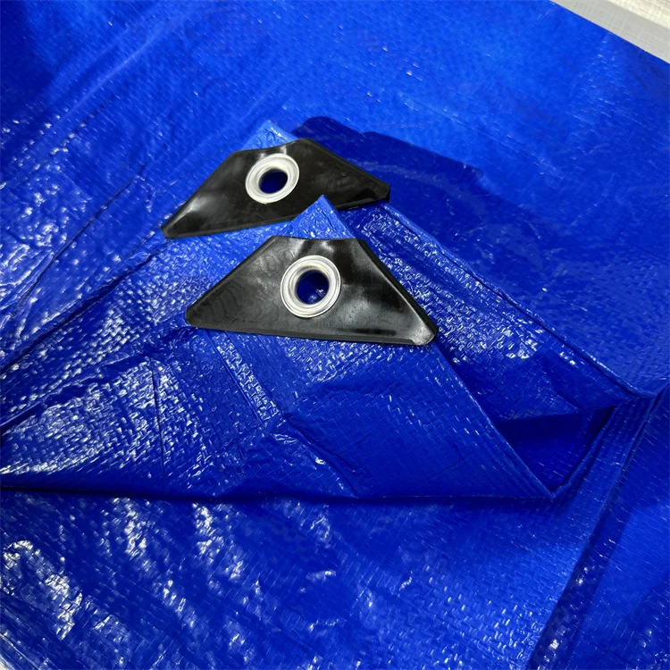 Lumber tarp black waterproof canvas Poly Tarp